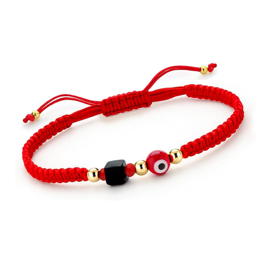 Red String Bracelet for Protection, Azabache Evil Eye Bracelet for Women & Men